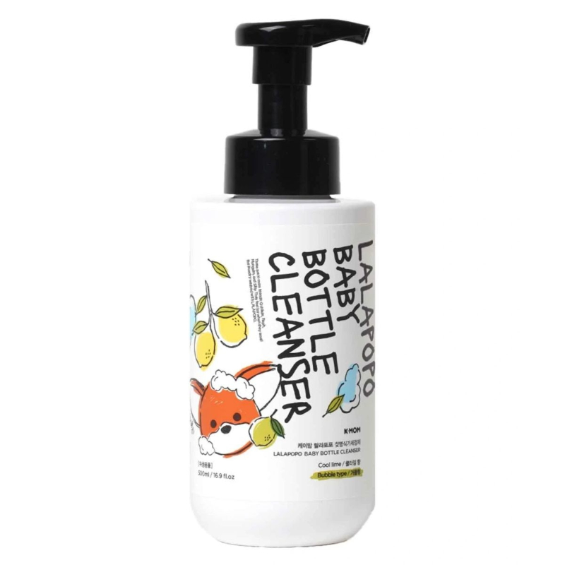 [Bundles] K-Mom Lalapopo Baby Bottle Cleanser - Liquid Type / Bubble Type